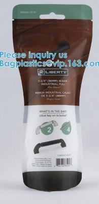 China el olor plástico del papel de aluminio de Matte Mylar Packaging Bag Black del doypack impermeabiliza bolsos de la cerradura de la cremallera del café de Mylar en venta
