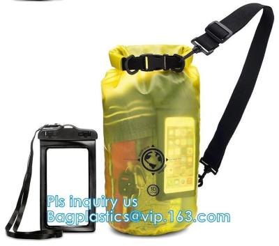 China waterproof dry bag with shoulder straps outdoor backpack water-resistant dry bag, Game Sportpack Plastic Drawstring Back for sale