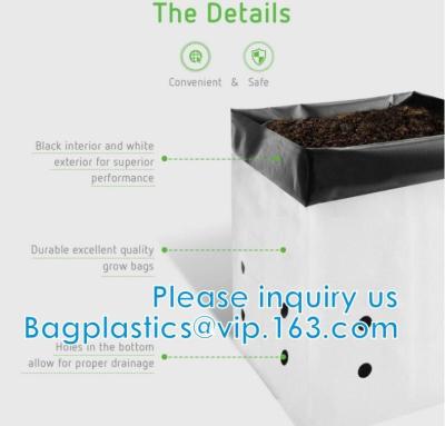 China Nursery Bags Plants Grow Bags Biodegradable Fabric Pots/Bag Plants Pouch Home Garden Supply for sale