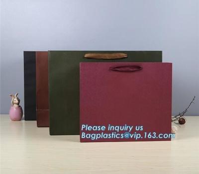 China Promotional Custom Logo Printed Clothing Packaging Luxury Gift Carrier Shopping Gift Paper Bag,Shopping Paper Pag Luxury for sale