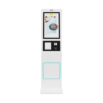 China QR Code Scanner Optional 21.5'' Self Service Kiosk With HD Resolution for sale