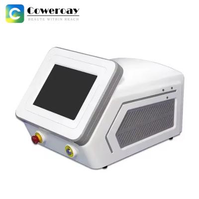 China Triple Wavelength Laser Hair Removal Machine 755nm 808nm 1064nm With Wind Cooling System for sale