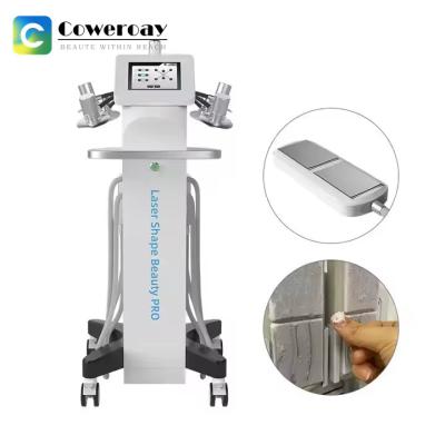 China 6D Laser Cryolipolysis Slimming Machine 635nm With 4 Paddles Cool Plates for sale