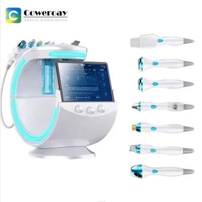 China 7 In 1 Hydrafacial Beauty Machine  Small Bubble Hydro Oxygen Facial Machine for sale
