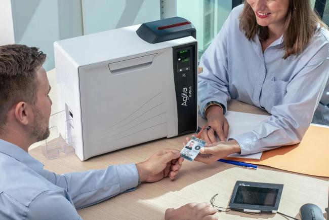 EVOLIS Agilia ID Card Printer front view