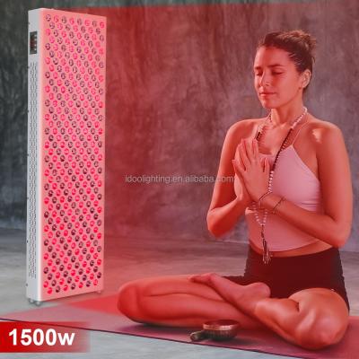 Chine 1500W Red Light Therapy Panel 630 660 810 850nm Skin Care Led Red Light Therapy Panel à vendre