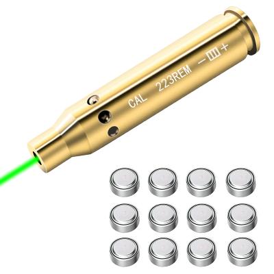 China Hunting 5.56 Laser Bore Sight 223 Green Laser Color 520nm Wavelength for sale