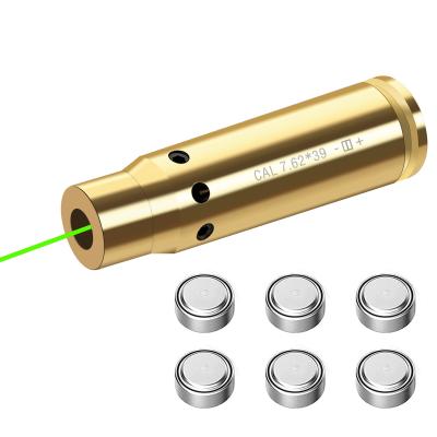 China Rifle Bullet 7.62x39 Laser Bore Sight Green 520nm Wavelength for sale