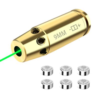 Китай Видимость лазера личного огнестрельного оружия длины волны 9mm Boresight 520nm лазера зеленого цвета 9mm продается