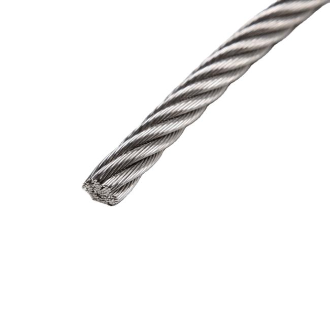 7*19 5mm Stainless Steel Wire Rope Major Diameter For Hang The Headlights 1