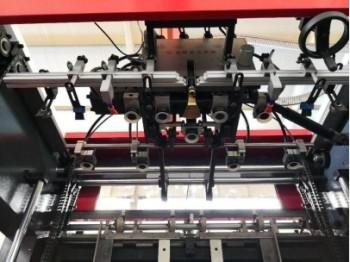 Double Unit Automatic Hot Foil Stamping Machine Embossing And Die Cutting And Stripping