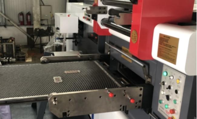 Double Unit Automatic Hot Foil Stamping Machine Embossing And Die Cutting And Stripping