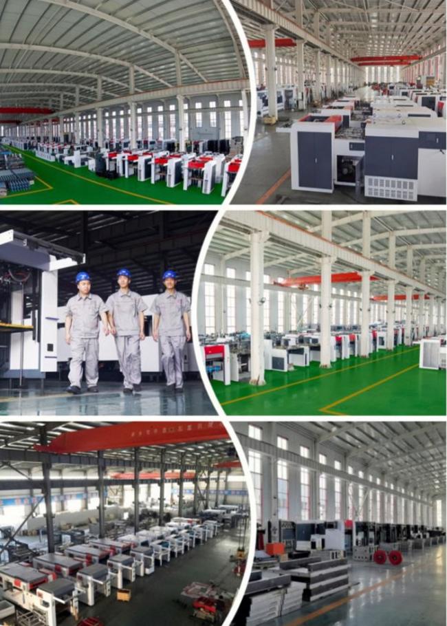 Double Unit Automatic Hot Foil Stamping Machine Embossing And Die Cutting And Stripping
