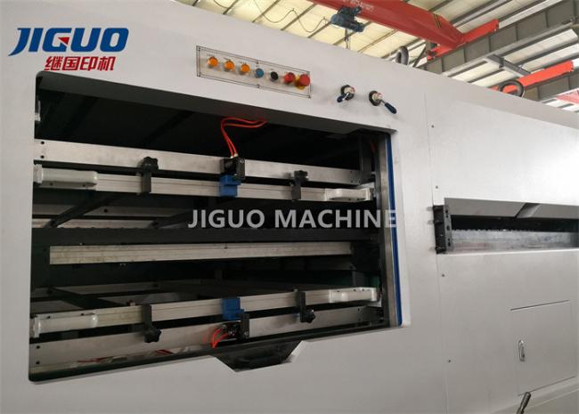 Corrugated Board Package Box Die Cutting And Stripping Machine Lead Edge Feeding Cigarette Case Wine Box Gift Box