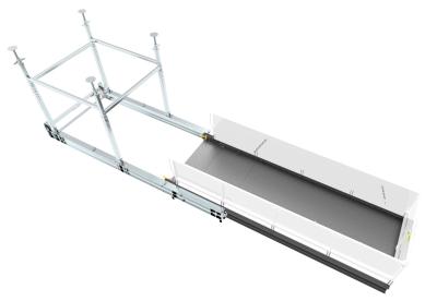 中国 2200mm Width Retractable Material Loading Deck For High Rise Construction Site 販売のため