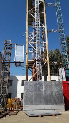 China 30m/Min Building Material Hoist 1600kg Construction Hoist Elevator for sale
