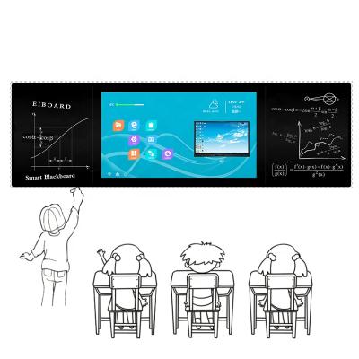 中国 Writing Whiteboard 75 Inch Porcelain 4k Educational Supplies All In One Interactive Smart Digital Blackboard For Classroom 販売のため