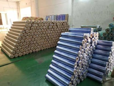 China 210cm 230cm Width Packaging PVC Film Stretchable Plastic Wrap 80yard for sale