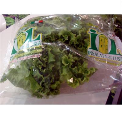 China Vegetable Salad OPP Packaging Bag Biodegradable Printed Self Adhesive for sale