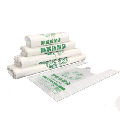 China Bio bolsos que hacen compras de la maicena abonable biodegradable de encargo de las bolsas de plástico en venta