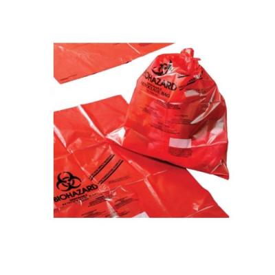 China Plastic Autoclave Biohazard Garbage Bag Waste Disposal For Hospital for sale
