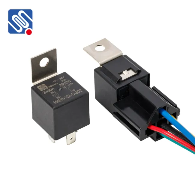 Meishuo mAh3-124-C-3D2 24V High Quality Electrical Control Electric Car Kit Automotive Relay