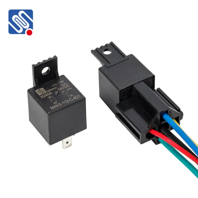 Agsno2 12VDC Meishuo Zhejiang, China Automotive Micro Relay Kit mAh3-112-C-4D1