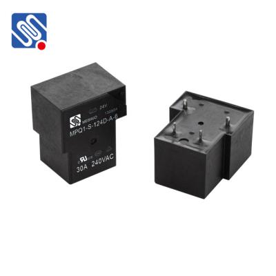 China Meishuo MPQ1-S-124D-A-6 T90 24vdc 250vac relay component with 4 pins for robot sweeper for sale