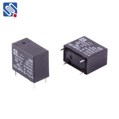 China 0.45W 5A 12V 4pins PCB Power Electromagnetic Coil Relay One Group Normal Open for sale