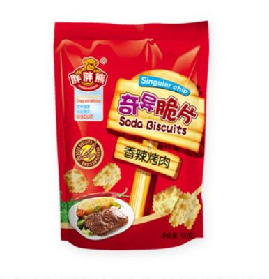 China Food Grade Material Stand Up Zip Plastic Bags  For Potato Chips for sale