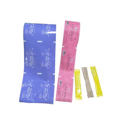 China Custom print food grade laminated plastic roll film PET AL PE foil food package roll films for sale