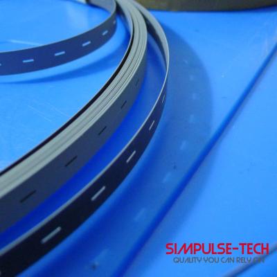 China Solar Stringer Machine Parts Steel Conveyor Belt With  Coatin 12mm for sale