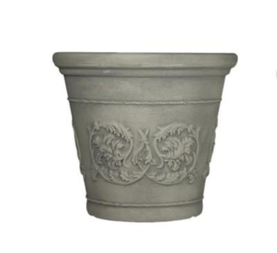 China LLDPE Engraved Designed Garden Flower Pots Made From Aluminum Rotationally Tools for sale