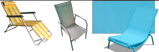 For outdoor chair furniture used fabric, PVC mesh fabric / PVC coated mesh fabric waterproof and Anti UV