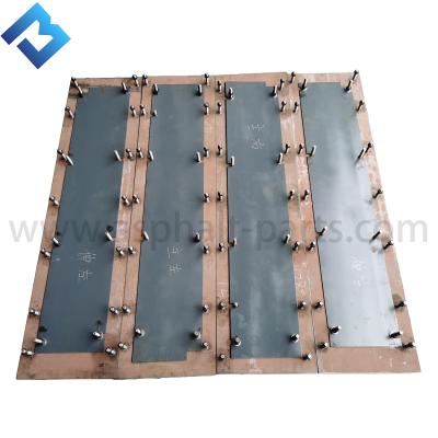 China Asphalt Paver Parts AB500-3TV 2310096 Screed Plate Kit Material NM400 Hardox400 for sale
