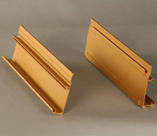 6m Length Vertical Aluminum Window Profiles 6063 Pure Ingot Modern Grill 0