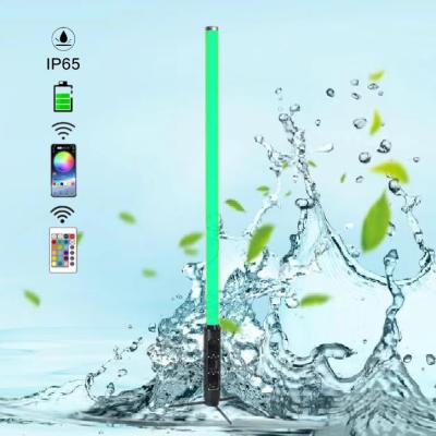 China Outdoor IP65 Waterproof 360 Degree Battery IR Remote Wireless DJ DMX RGB Astera Titan Kit Tubes LED Pixel Light for sale