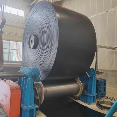 China ST800 flat conveyor belt for long-distance high-speed material transportation for sale