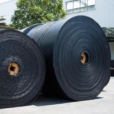 China ST800 flat conveyor belt for long-distance high-speed material transportation for sale