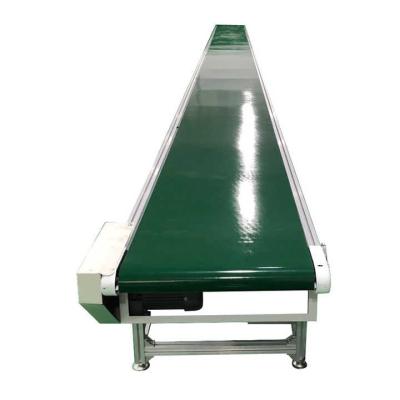 China PVC 5000 mm Länge Grüner Lichtförderband Wetterbeständig für die Lebensmittelindustrie zu verkaufen