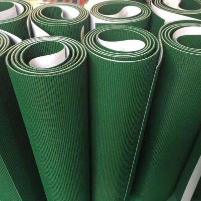 China PVC Green Food-Grade Conveyor Belt High Capacity Non-Polluting for sale