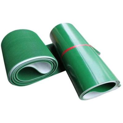 China PVC Green Food-Grade Conveyor Belt High Capacity Non-Polluting for sale