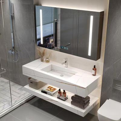 Китай Новое обслуживание OEM спекло каменные шкафы хранения зеркала СИД Bathroom таза Countertop тщеты ванны продается