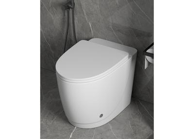 China Modern Advanced Foot Sensor Intelligent Water Closet White Ceramic Bathroom for sale