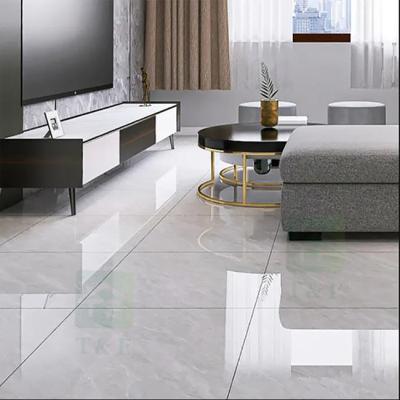 中国 等級AAAの陶磁器の壁はタイル張りの床の大理石の居間によって艶をかけられる磁器の正方形の床タイルを 販売のため