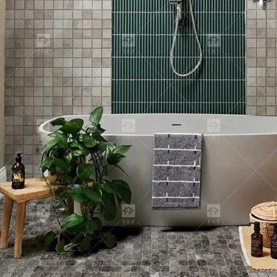 China Natural Marble Stone Mosaic Tile Bathroom Floor Tile Fish Pond Tile Antique Background Wall for sale