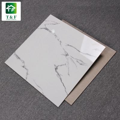 China Polished Glazed Ceramic Tiles , 60 x 60 Bathroom Porcelain Floor Tiles for sale