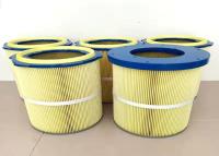 China Colector de polvo cubierto película del humo de la soldadura del elemento 99,8% del filtro de aire de la fibra de poliéster en venta