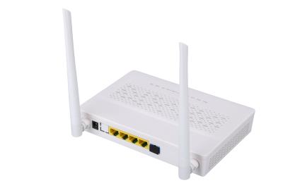 China 2.4g Two Antennas 1GE3FE Gepon Optical Network Unit ONU Modem Compatible With Olt for sale