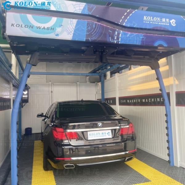 Quality Automatic Brushless Touchless Car Wash Machine KL360-2 18.5kw Water Pump 12kw for sale